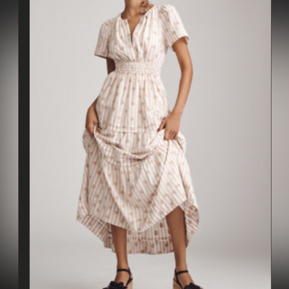 Anthropologie Somerset Maxi Dress - Textured Edition